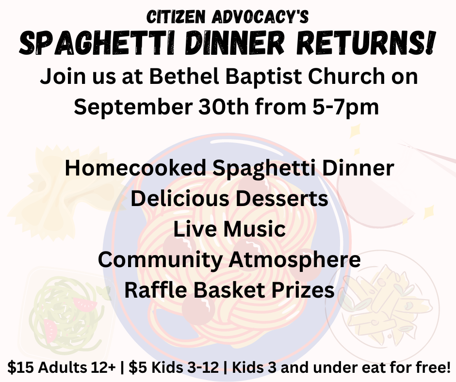 Spaghetti Dinner 2023 poster