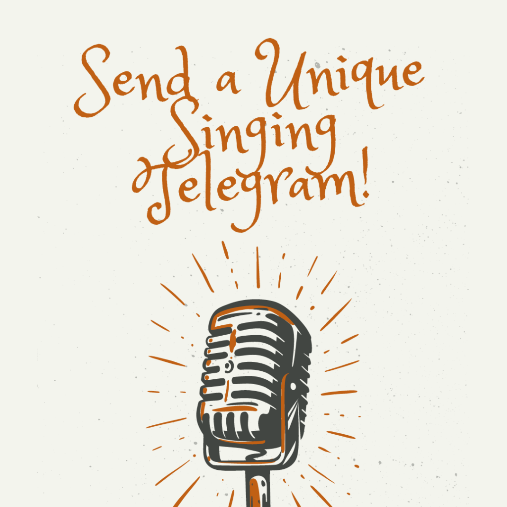 Singing Telegram Poster