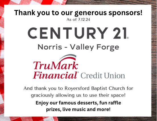 2024 Spaghetti Dinner Sponsors