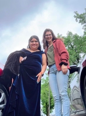Maddie, an advocate, and her partner Lindsay.