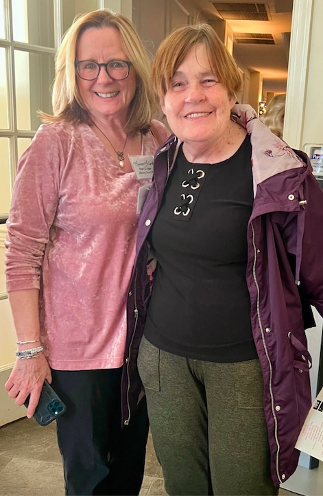 Maureen, an advocate, and her partner Margaret.