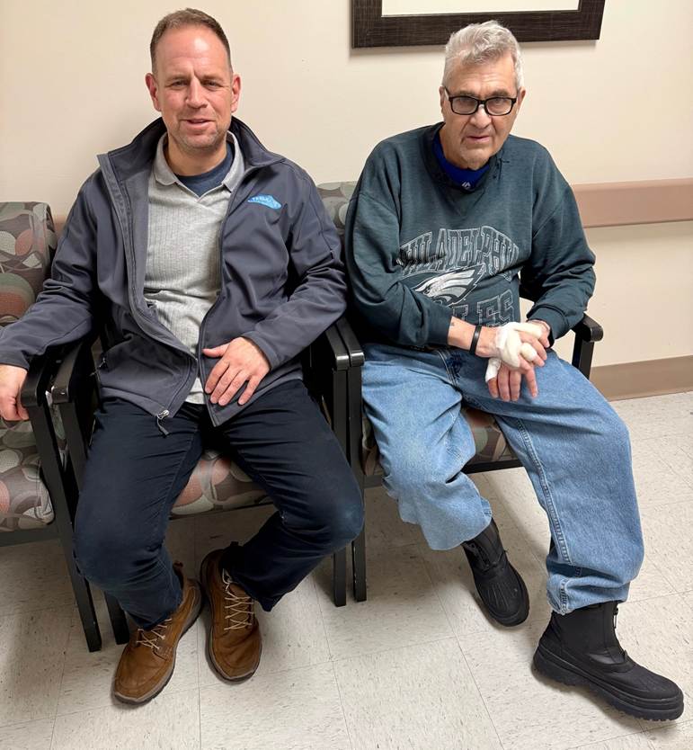 James, an advocate, and his partner Jim.